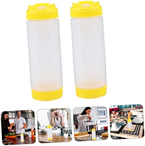 Luxshiny 2-Piece Double-Headed Squeeze Bottles Set
