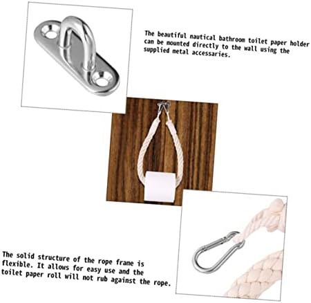 Handmade Retro Toilet Paper Holder Metal Space-Saving Design