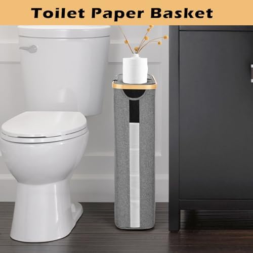 Effortlessly organize your bathroom with Odonatas sleek storage basket Holds up to 20 regular or 15 mega rolls