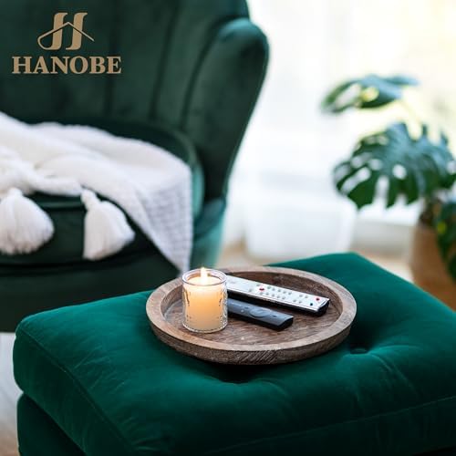 Hanobe Rustic Wooden Serving Tray