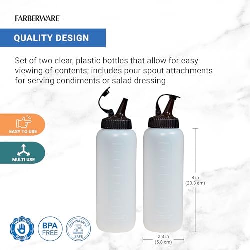 Fast-acting Professional Squeeze Bottle Set Flavorful Mess-Free Cooking Made Easy Indoors Outdoors