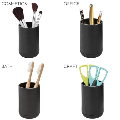 InterDesign iDesign Cade Soft Aqua Toothbrush Holder