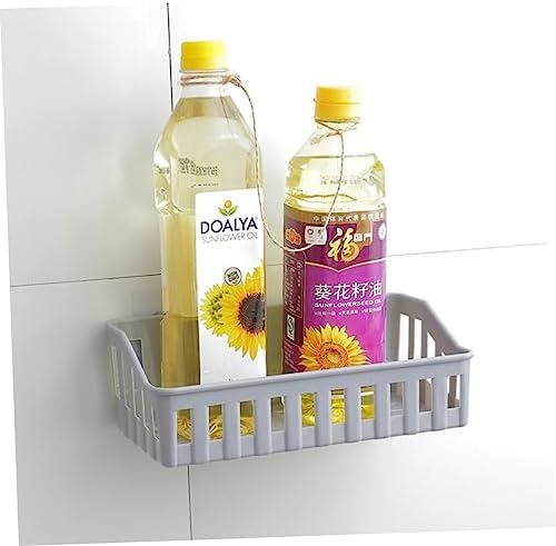 ABOOFAN Toilet Paper Organizer with Suction Cup Wall Mount Durable Odor-Free Storage for Home Kitchen