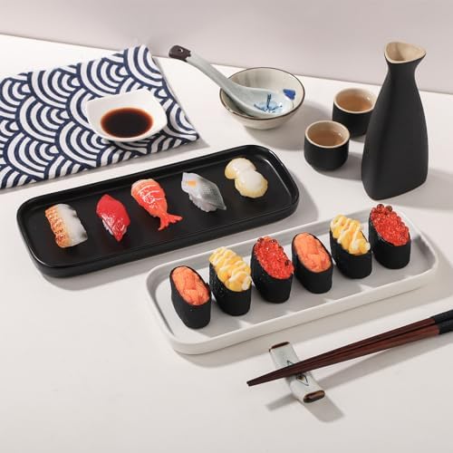 Premium White Ceramic Tray for Kitchen Bathroom Use