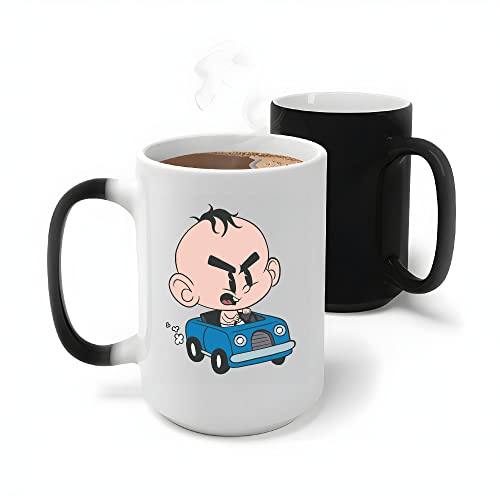 Angry Baby Car Mug with Surprise Toy for Kids