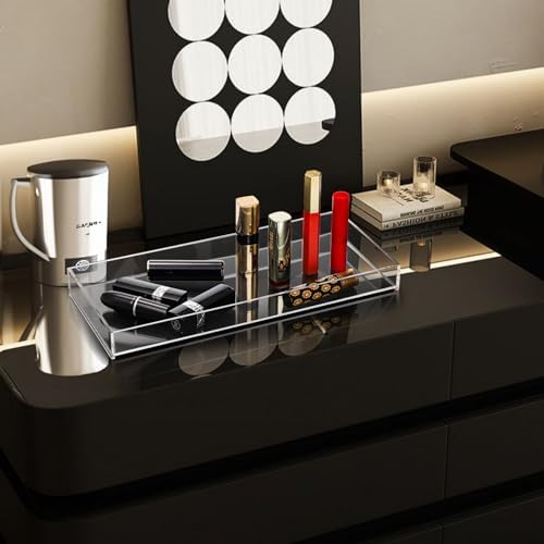 3-Piece Acrylic Bathroom Trays