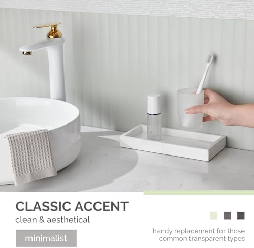 Angle Simple Frosted Glass Tumbler for Toothbrush Toothpaste