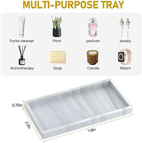 Shatterproof Silicone Bathroom Tray