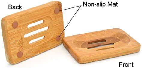 3-Piece Bamboo Scrub Dispenser