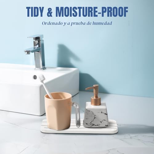 Plentio Fast Drying Diatomite Bathroom Tray