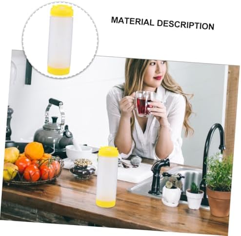 Double-Headed Squeeze Condiment Bottle for Easy Storage Use