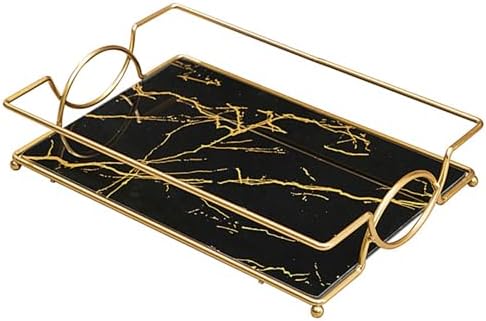 Luxury and class elegant glass bathroom tray for home bathroom or bedroom with stylish displays and secure storage