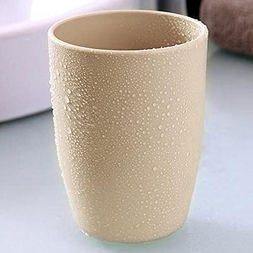 3-Piece Reusable Tumbler Toothbrush Holder Set Fashionable and Durable for Home and Travel