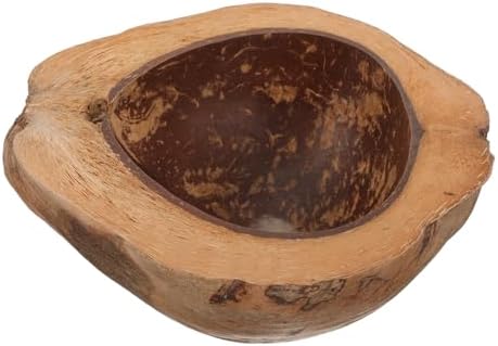 NUOBESTYNatural Coconut Shell Bowl for Daily Use