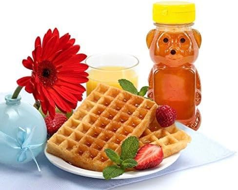 Honey Bottle Squeeze Jar Unique Design for Storage and Dispensing