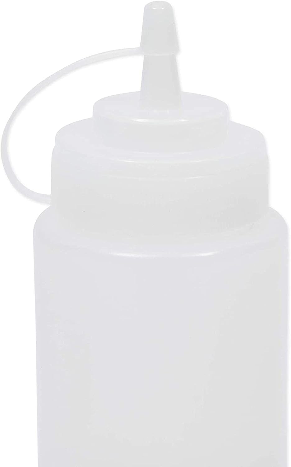 Juvale Plastic Condiment Squeeze Bottles Durable Kitchen Essential 16 oz 6 Pack