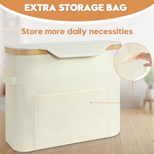 Lochan Toiletpaper Storage System 9-12 Rolls lid extra pocket