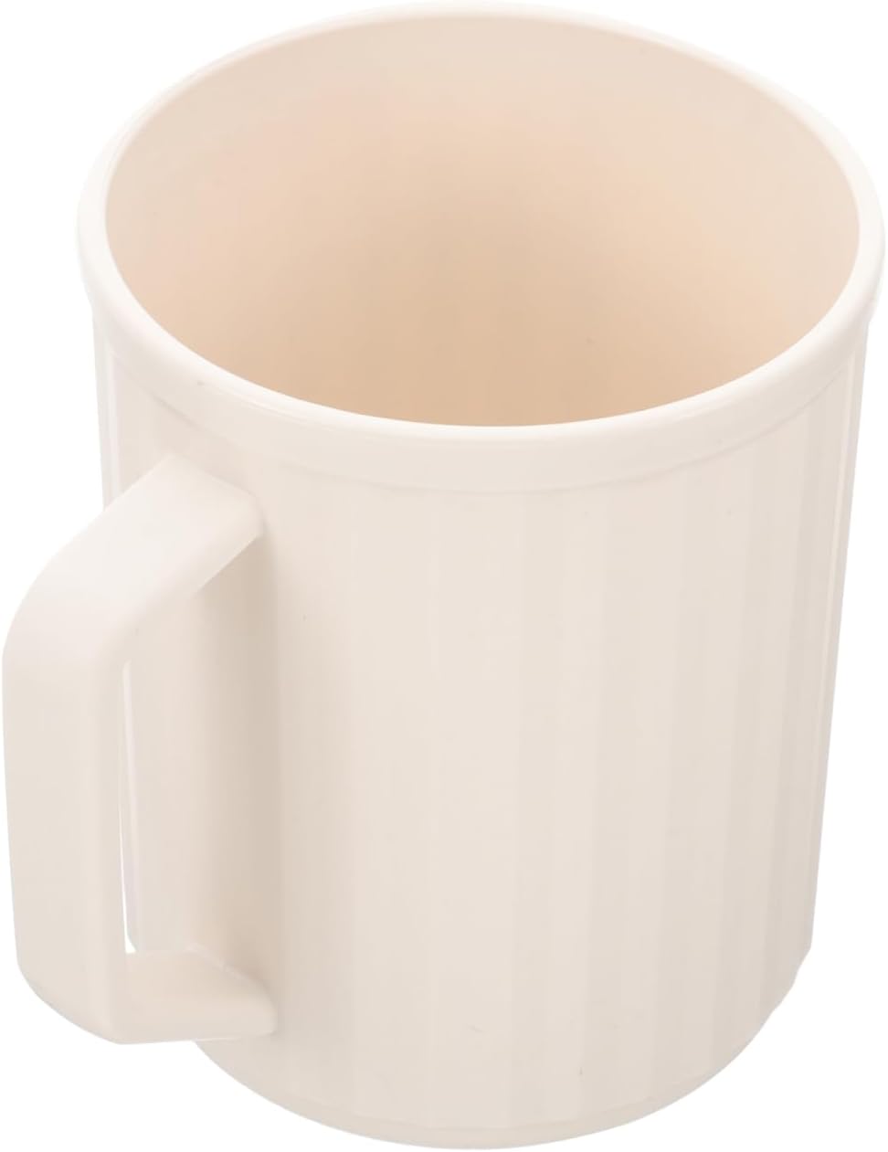 Durable Unbreakable Plastic Toothbrush Holder for Travel Bathroom Use White