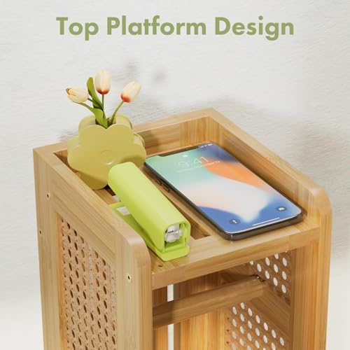 Amazing Bamboo Toilet Paper Storage Cabinet for Narrow Spaces and Small Bathrooms