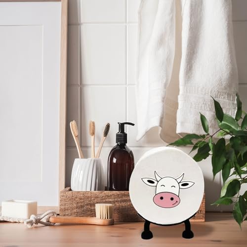Cow Toilet Paper Holder Funny Bathroom Fun