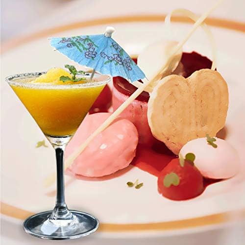 Stylish 4-inch Umbrella Cocktail Picks