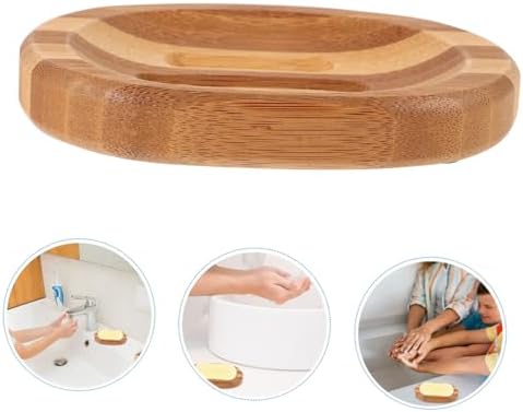Zebra Wooden Soap Dish Solid Handcrafted bath Kitchen Accessory