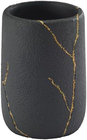 Stylish BlackGold TUMBLER Organizer from Nicole Miller New York
