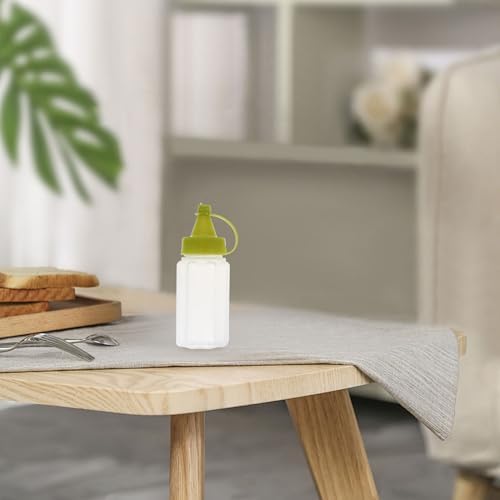 VOSAREA 4-Piece Squeeze Bottle Set for Ketchup Honey and More