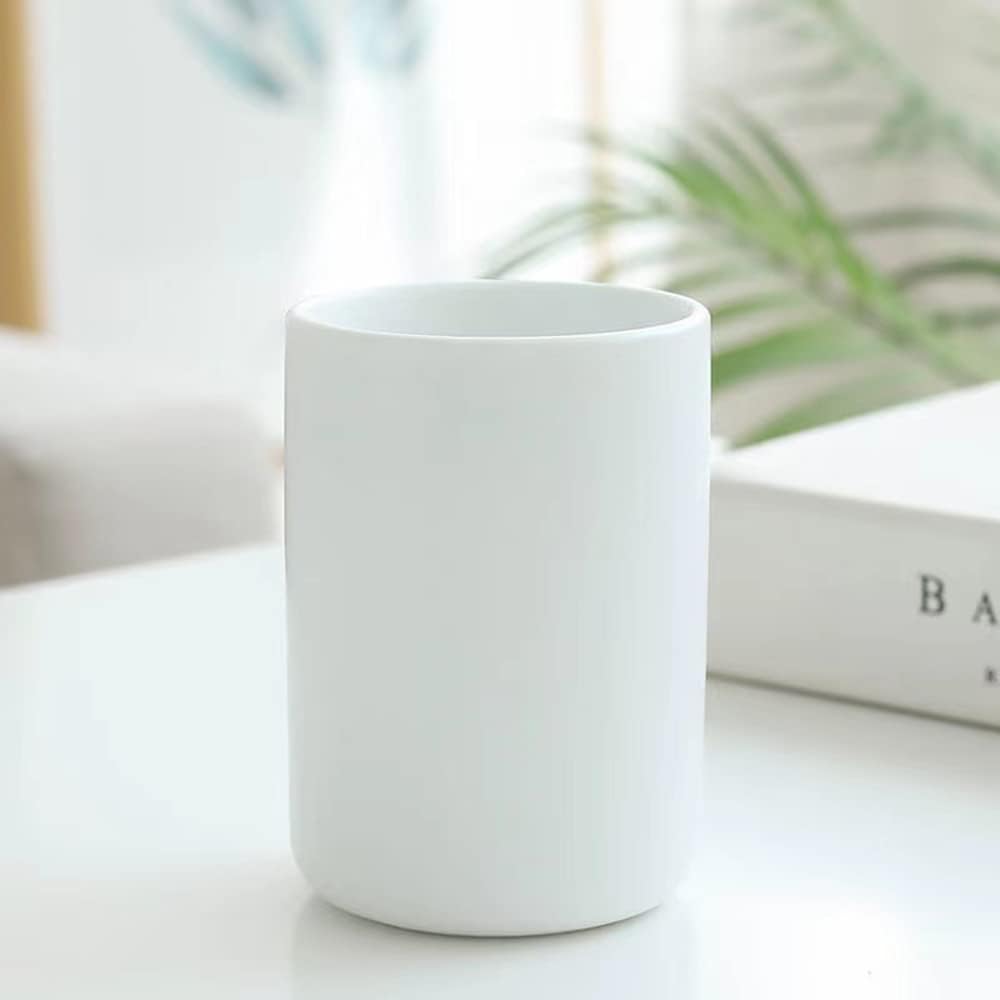 Minimalist Japanese-Style Handleless Ceramic Mug