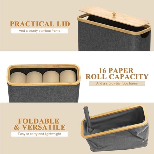 Easy Storage Eco-Friendly Toilet Paper Organizer