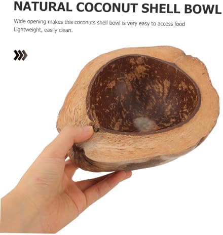 Angoily Natural Coconut Shell Scented Candle Cup
