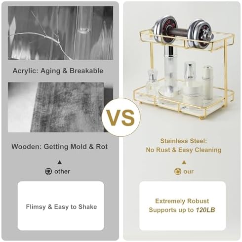 Stylish Bathroom Organizer forDeclutter and Storage
