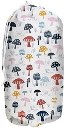 Mushroom Toilet Paper Storage Bag 115 x 9 inches - Cute Decor for Home Kitchen camping more