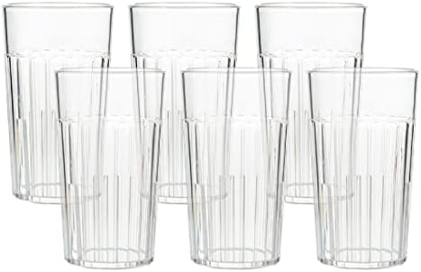 Arrow Home Products 6 oz Clear plastic tumblers