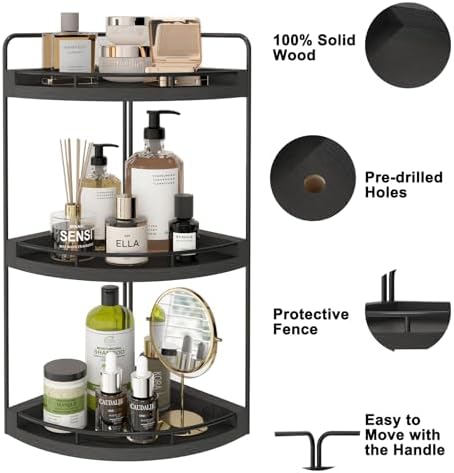 3-Tier Corner Organizer for Bathrooms