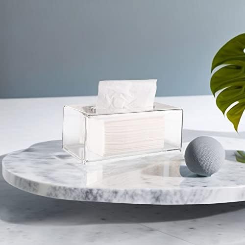 Clear 2-Pack Tissue Dispenser Boxes
