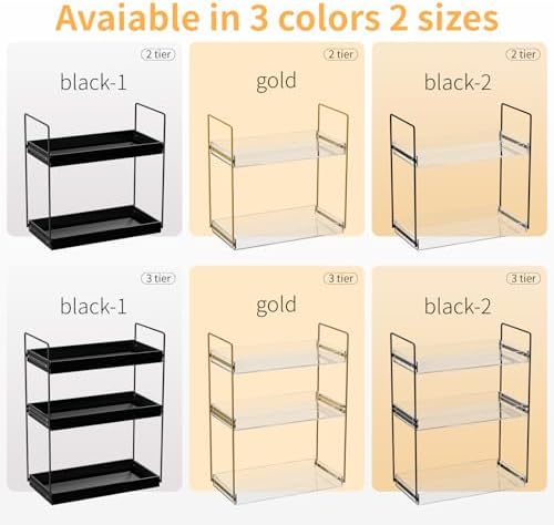 Vanity Organizer with 2-Tier