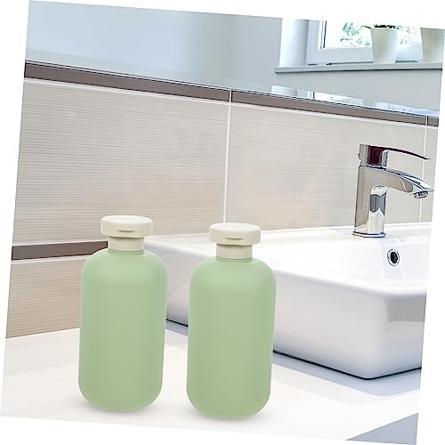 3 Pack Multipurpose Squeeze Bottles - Mini Green Eco-Friendly Travel Set for Handwashing Dining