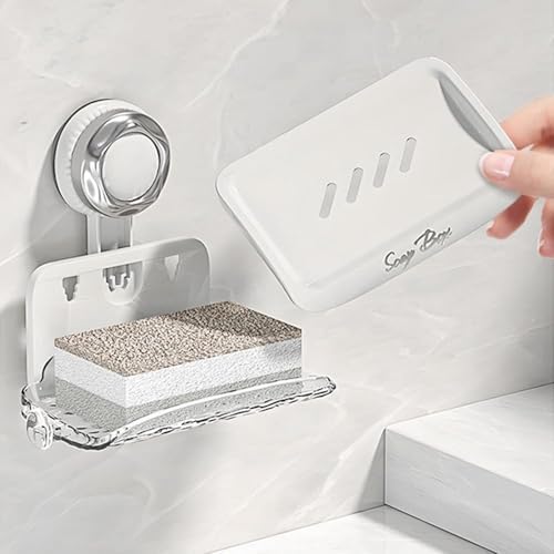JTIYQ Suction Floor Soap Holder Sturdy Efficient