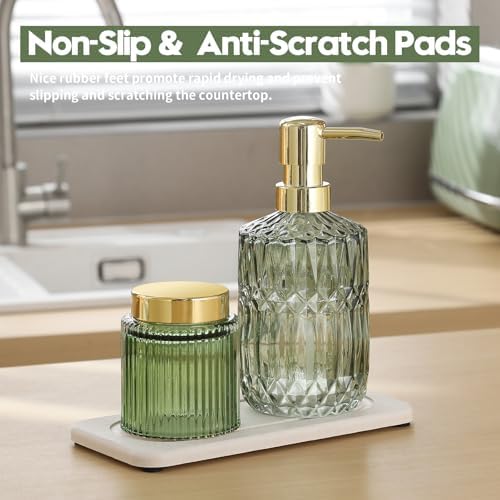 2-Pack Diatomite Stone Sink Tray Kitchen Bathroom Organizer Eco-Friendly Sink Mat