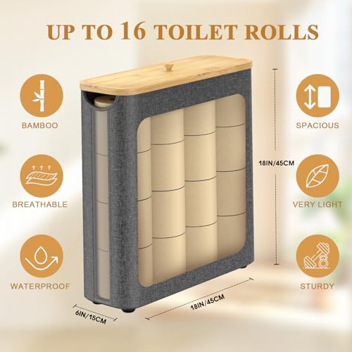 Easy Storage Eco-Friendly Toilet Paper Organizer