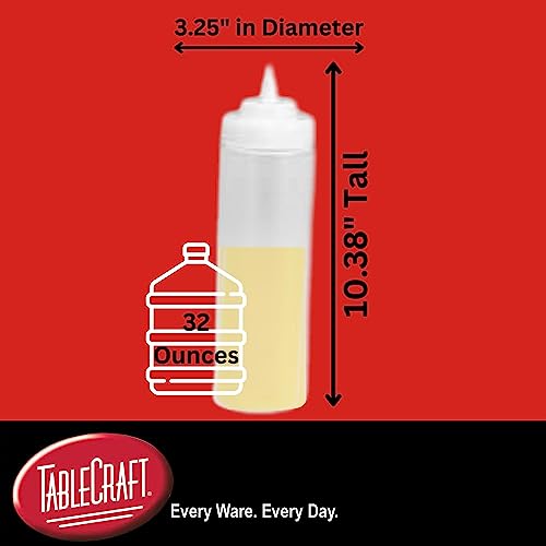 Effortlessly Dispensed - TableCraft C3263C Squeeze Bottles