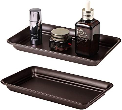 Vintage Farmhouse Metal Organizer 2-Pack