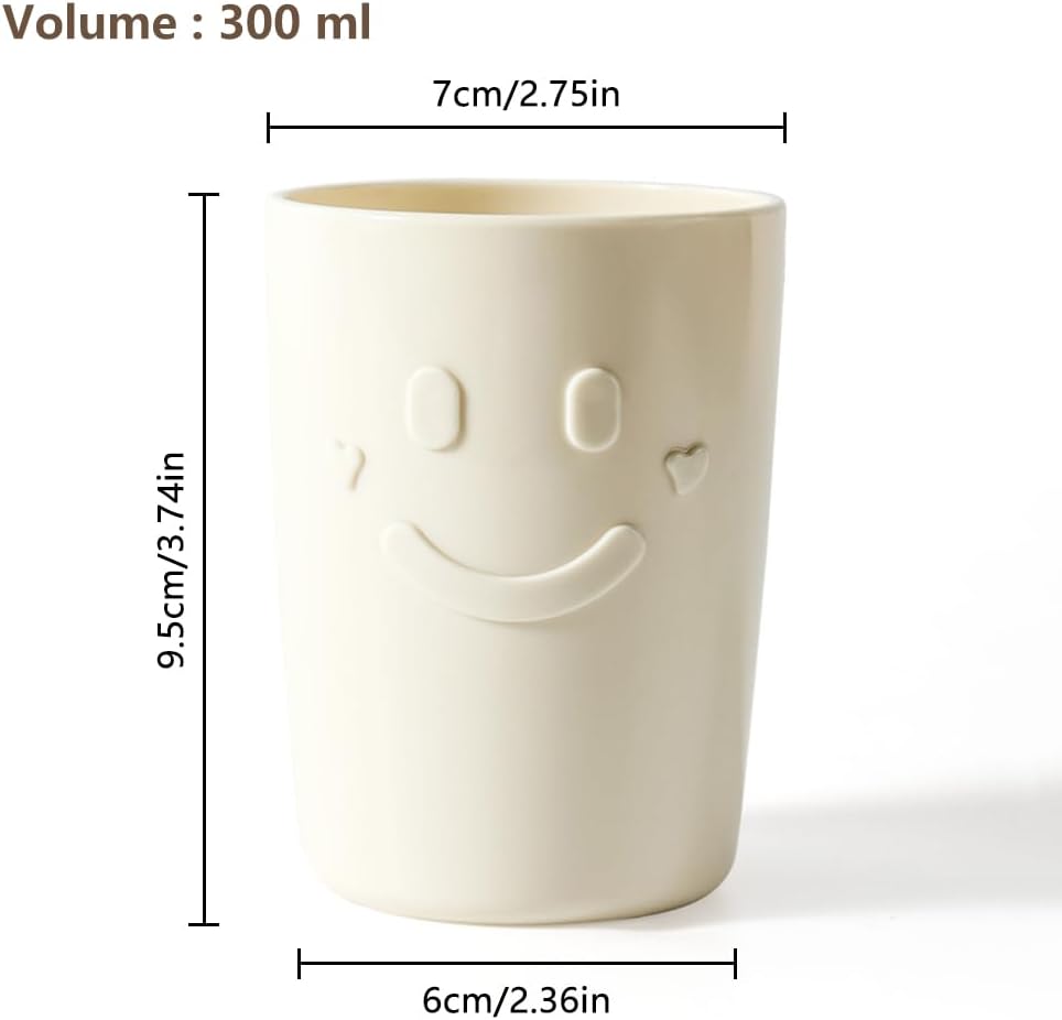 4-Piece 300ml SmileUNBREAKABLE
