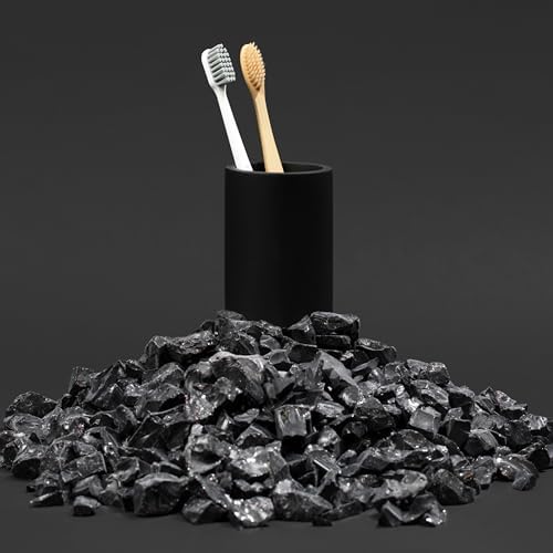 Essentra Matte Black Tumbler with Compact Holder