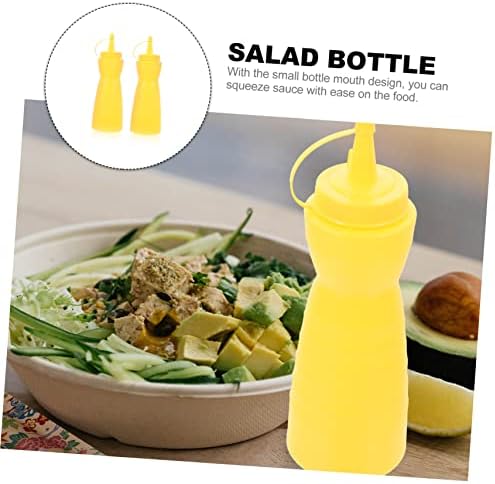 Zerodeko 2 Pack Sauce Seasoning Squeeze Bottles 400ml