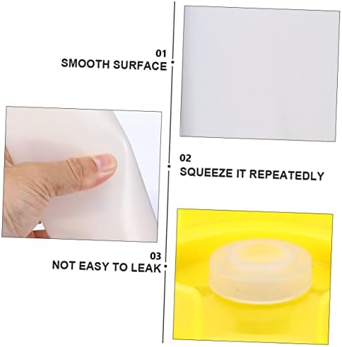 Double-Headed Squeeze Condiment Bottle for Easy Storage Use
