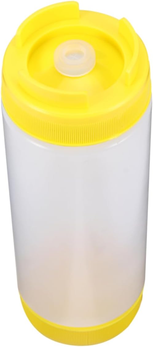 Cabilock Dual headed Squeeze Bottle for Ketchup and Condiments