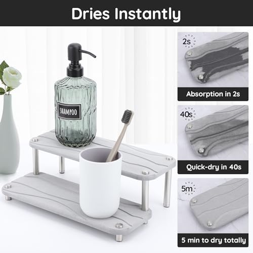 Durable Quick-Dry Vanity Tray
