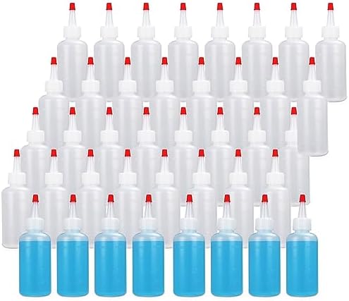 Perfect Design40Pack 4oz Squeeze Bottles Set